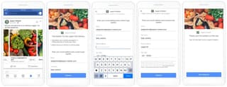 social media ad format example