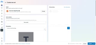 create new ad