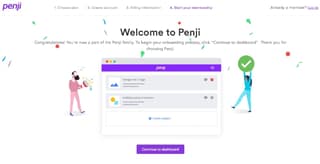 signup success