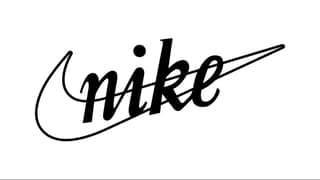 Old nike swoosh
