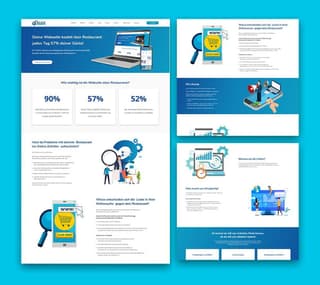 penji website design with graphics