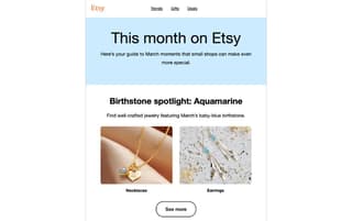 email designs Etsy example