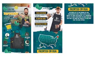 email designs Penji bartender apron