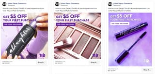 Facebook ppc example