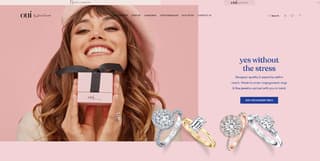 Homepage design example