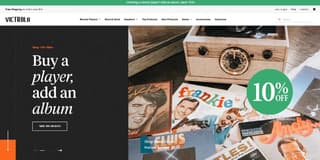 Homepage design example