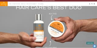 Homepage design example