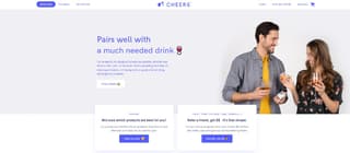 Homepage design example