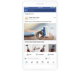 Facebook ad design example