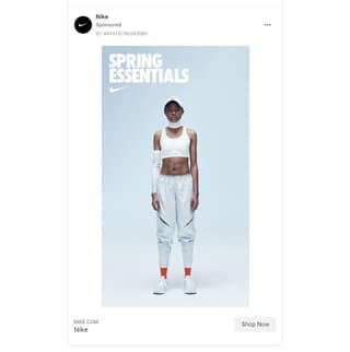 Facebook ad design example