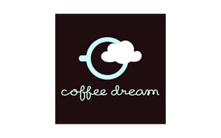 Coffee Dream contemporary logo