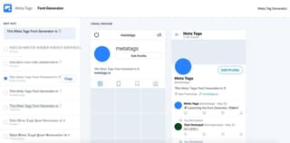 page to get fonts for instagram