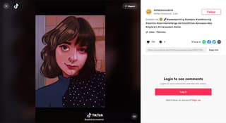 digital illustrator on tiktok