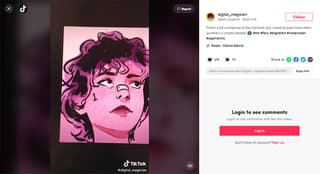 digital illustrator on tiktok