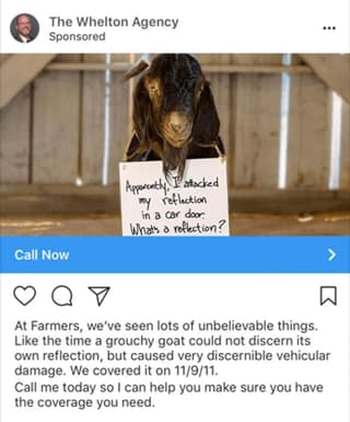 best instagram ad example