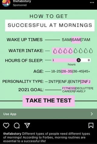 best instagram ad example