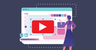 illustration of youtube screen