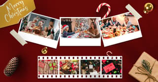 Christmas card design by Penji