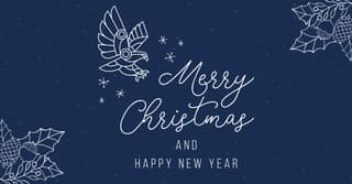 Christmas card design by Penji