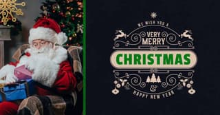 Christmas card design by Penji