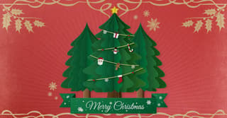 Christmas card design by Penji
