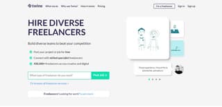 marketplace to hire online creatives