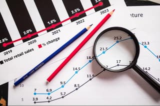 Infographic stock photo