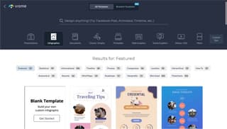 Visme free infographic maker