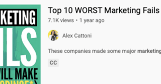 A YouTube video title

clickbait titles