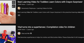 Two Youtube video titles

clickbait titles