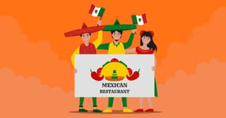 illustration of mexicans
