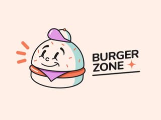 burger logo example