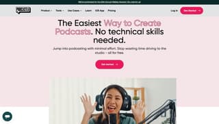 Podcastle website screenshot