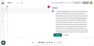 Text to speech bot screenshot