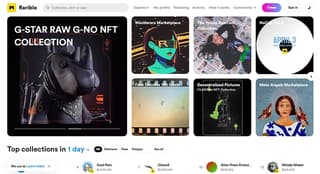 rarible homepage