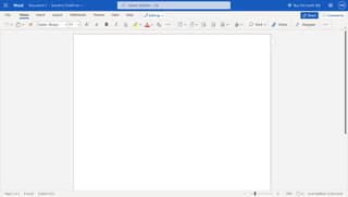 Microsoft Word Online screenshot Office 365
