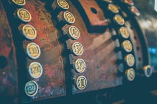 vintage cash register