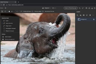 Adobe Photoshop online graphic design tool
