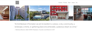 architecture in formation web design for small business 