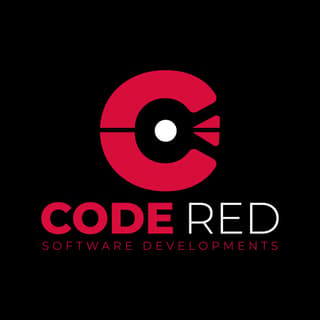 software logo with red circle