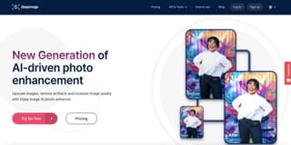 AI image enhancer tool