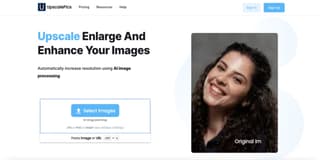 AI image enhancer tool