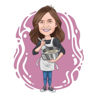 holiday staff card illustration