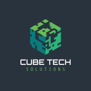 cube technology logo design