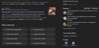 bar social media marketing example