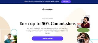 leadpages affiliate marketing example
