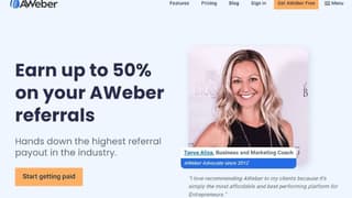 aweber affiliate marketing program