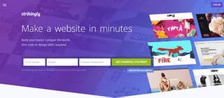 Strikingly free blog platform