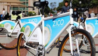ads on bikes Zico example