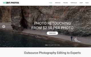 photo editing service website